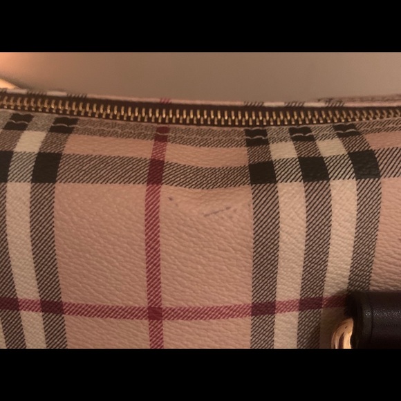 Authentic Burberry Handbag Purse Bowler Bag - Picture 6 of 7